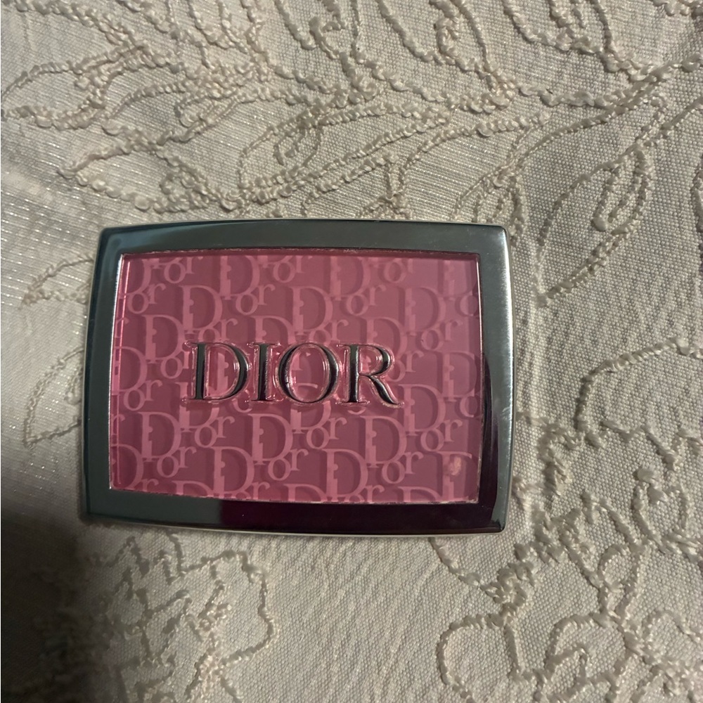 Original Dior Silver and Pink Logo Compact ❗️Final Offers❗️
